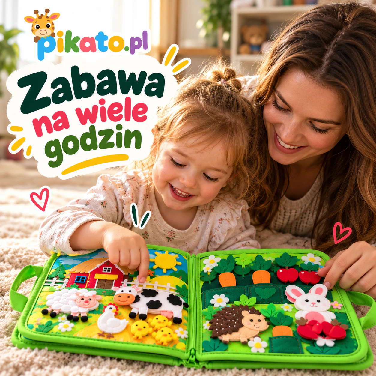 Pikato Book - Zajęcie dla dziecka i chwila dla Ciebie.